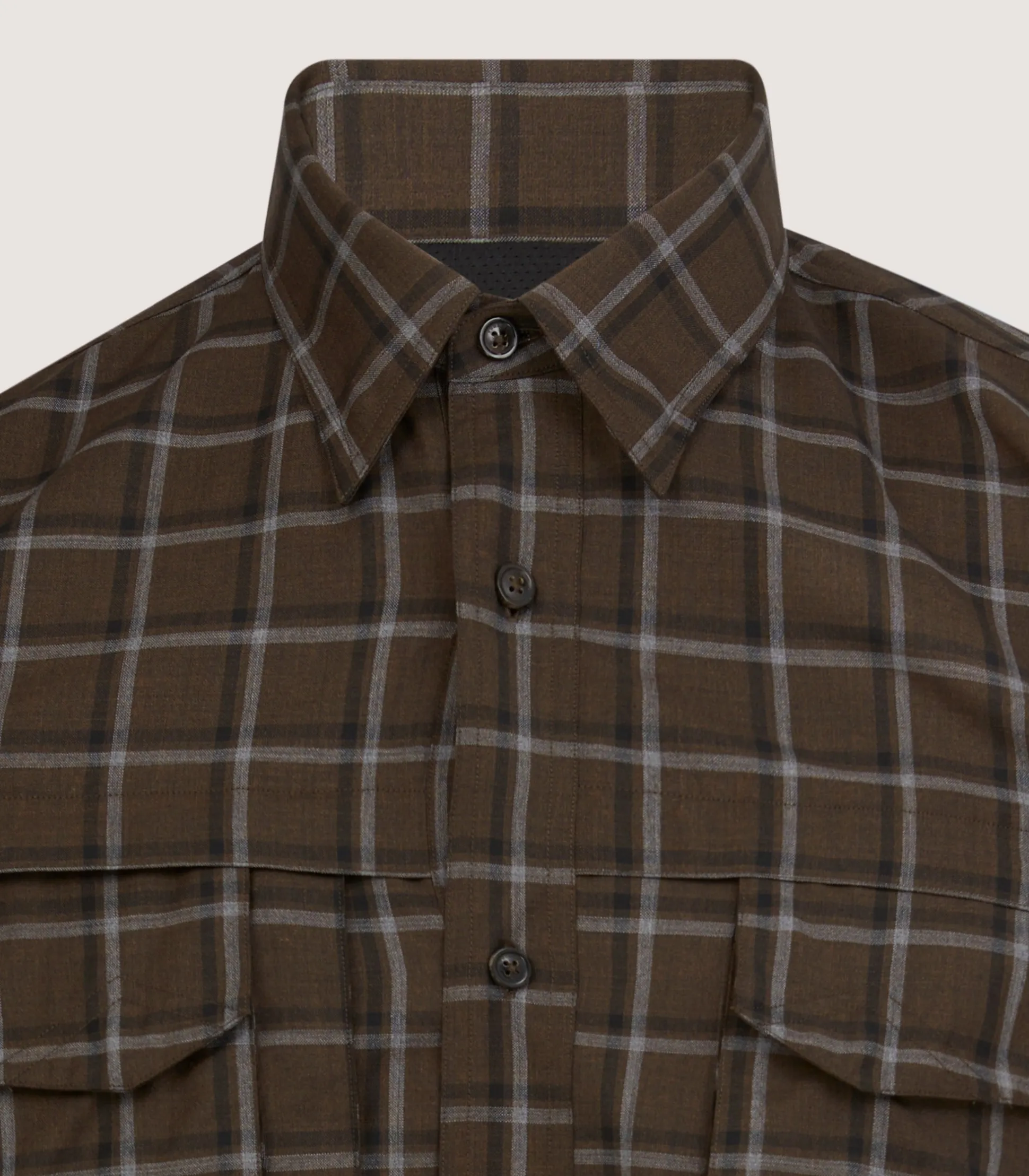 Men's Merino Field Shirt in Loden