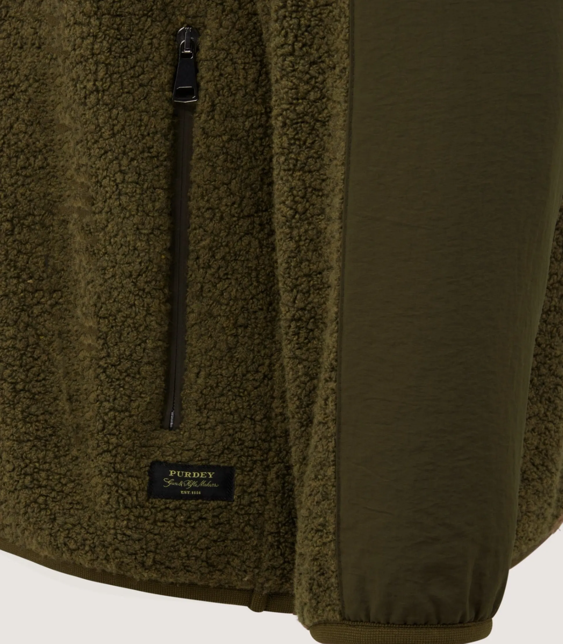 Men's Merino Lux Half Zip Sporting Fleece In Lichen