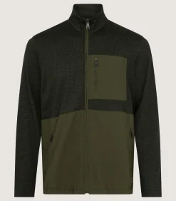 Men's Merino Tech Jersey Jacket in Loden