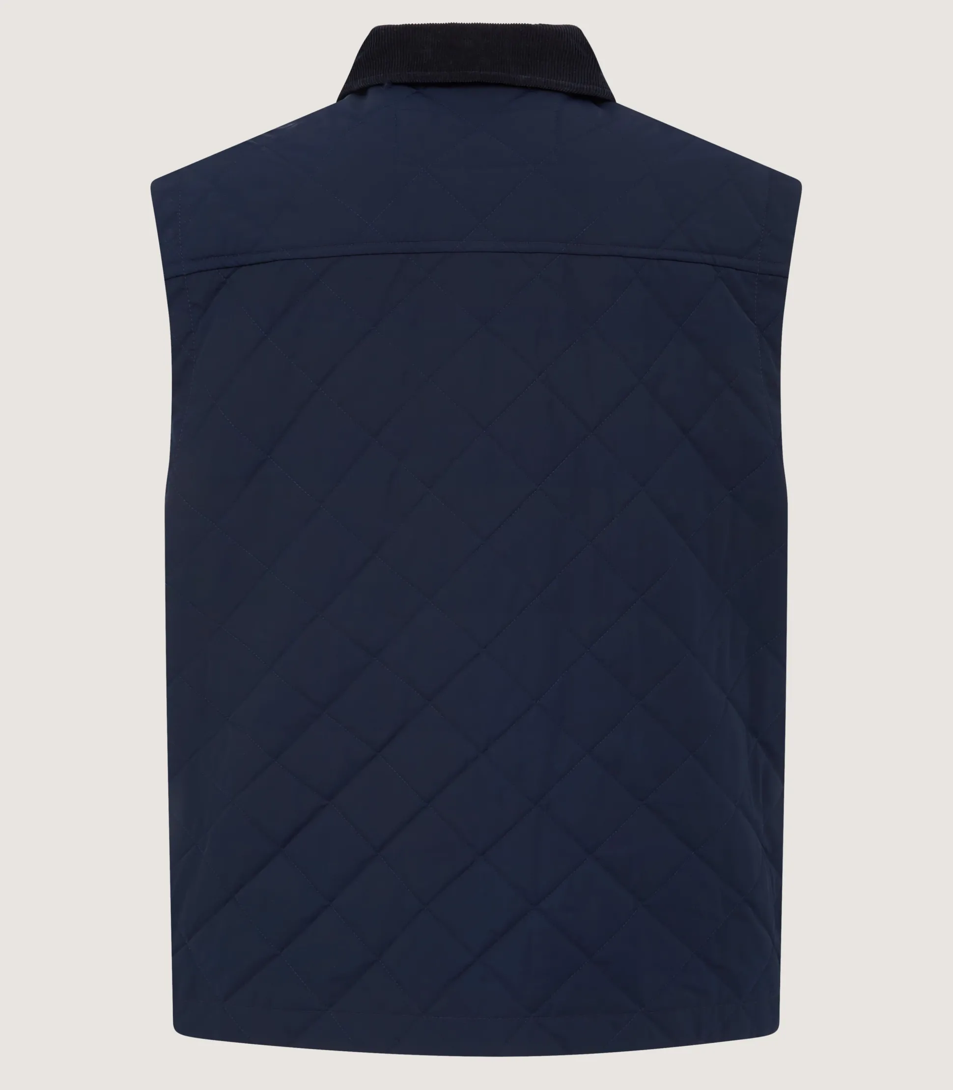 Men's Padded Purdey Gilet In Navy