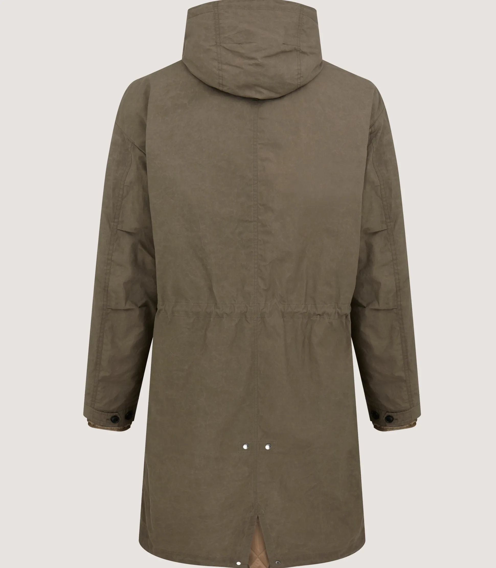 Men's Ridge Parka Jacket In Tobacco