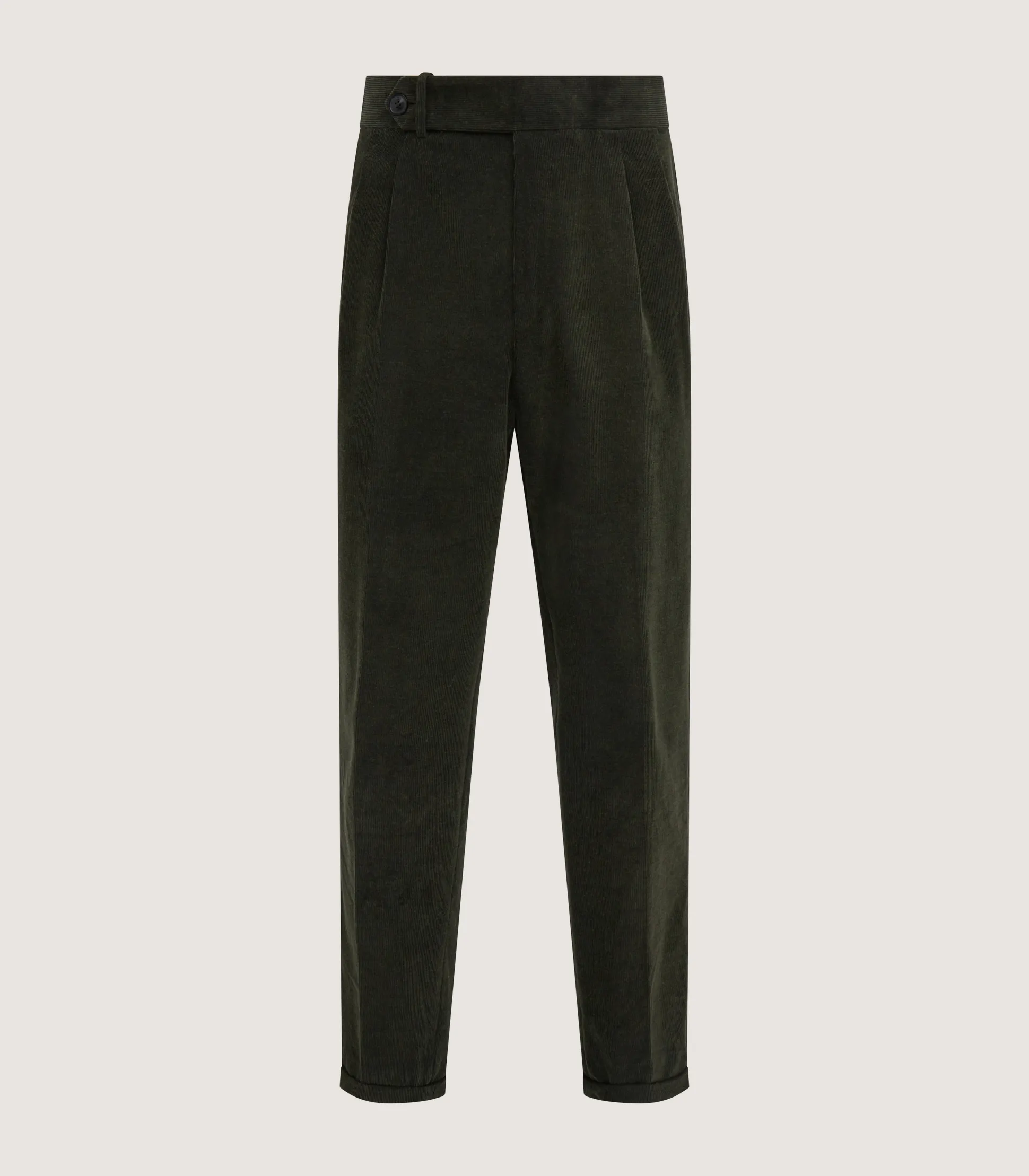 Men's Side Buckle Trouser In Loden
