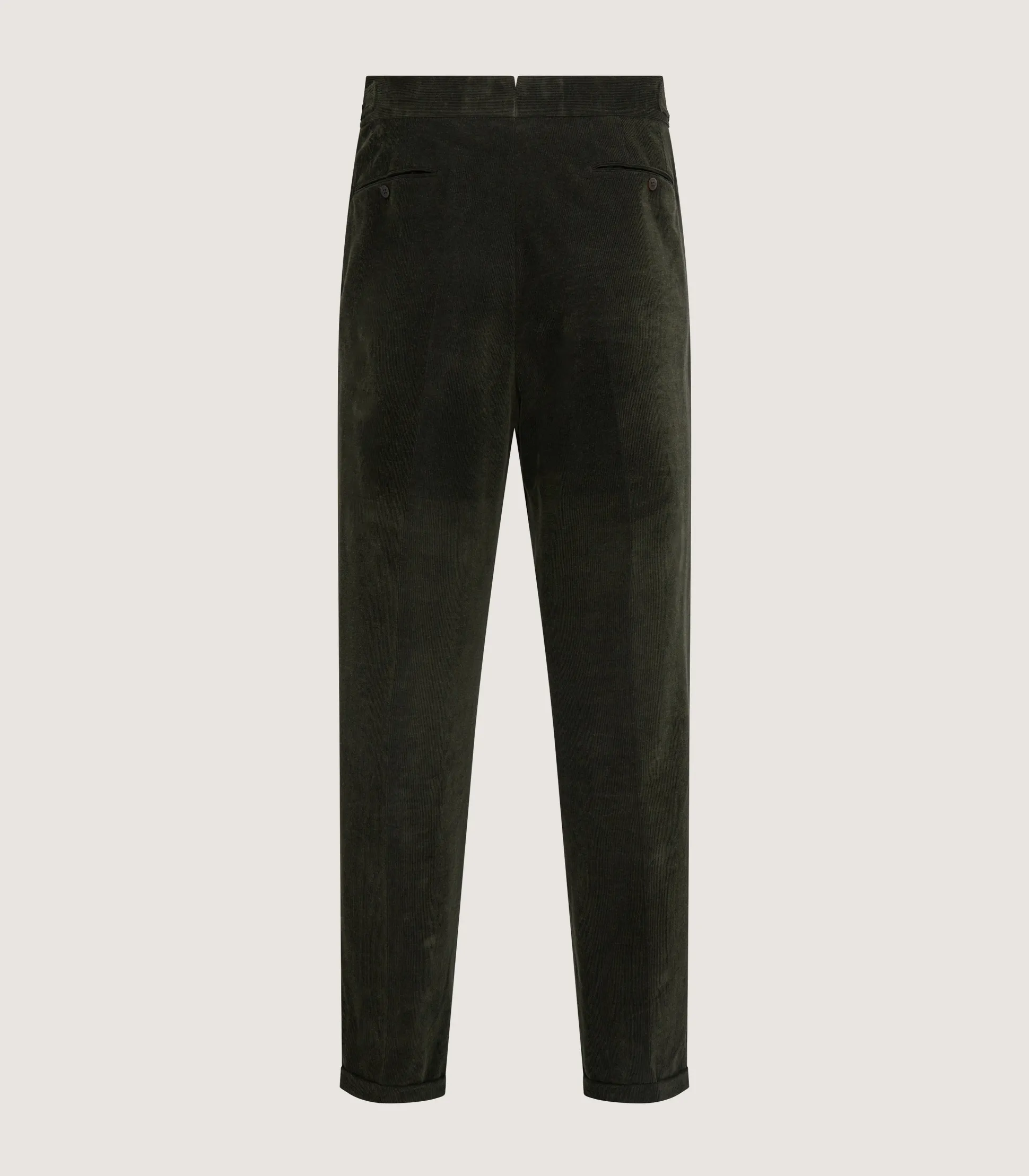 Men's Side Buckle Trouser In Loden