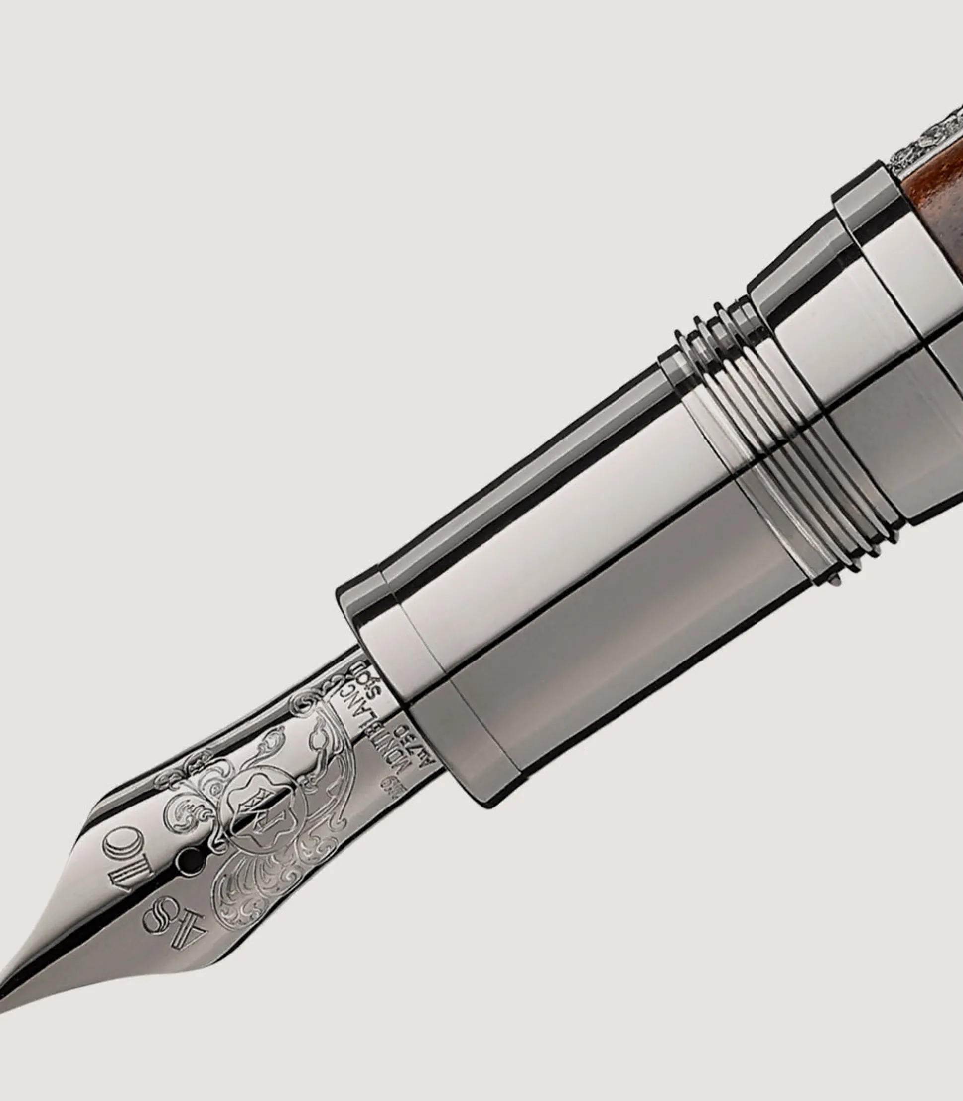 Montblanc X Purdey - Meisterstuck Great Masters Fountain Pen In Natural