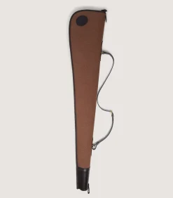 Nettle Canvas Gun Cover In Walnut
