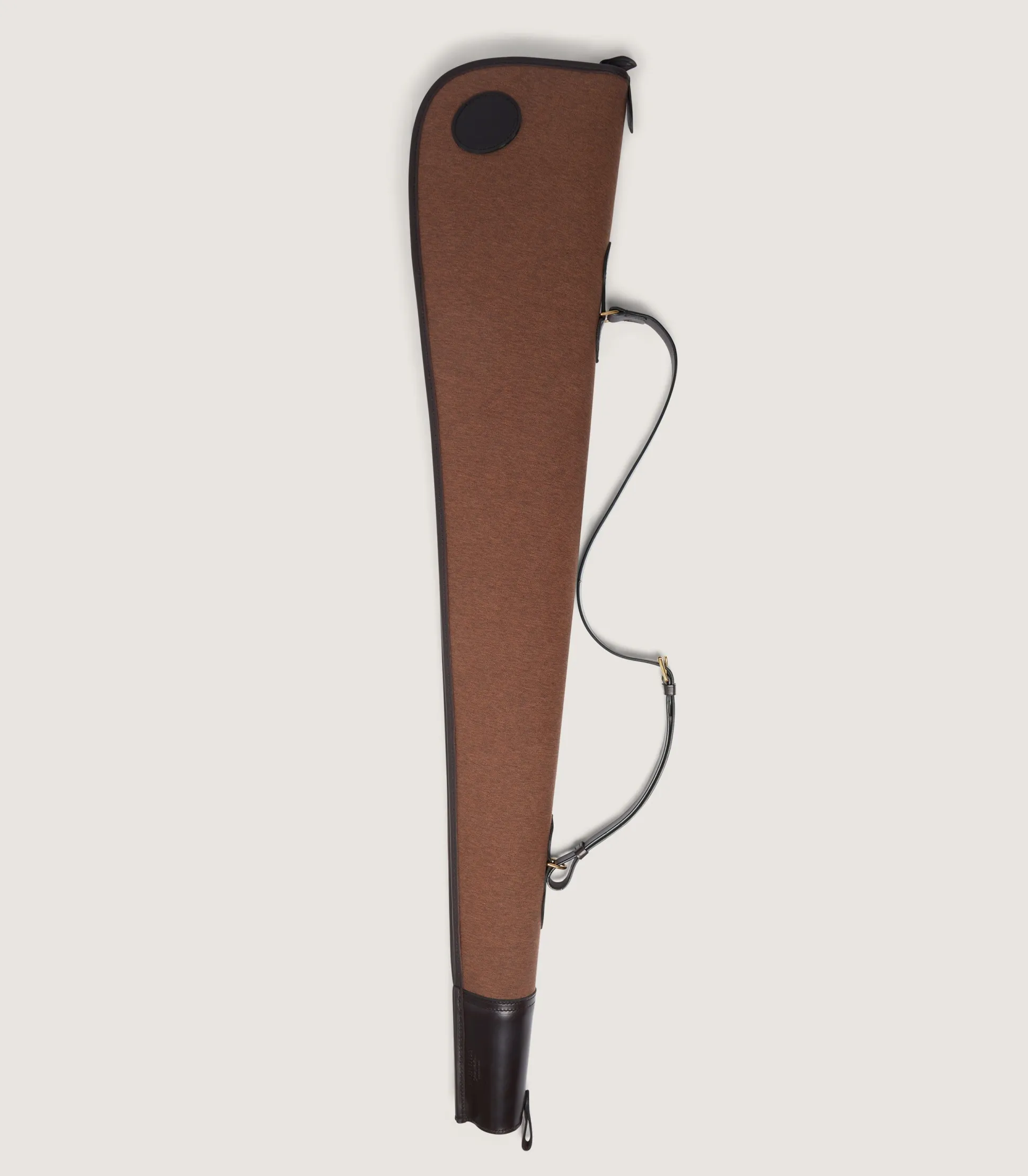 Nettle Canvas Gun Cover In Walnut