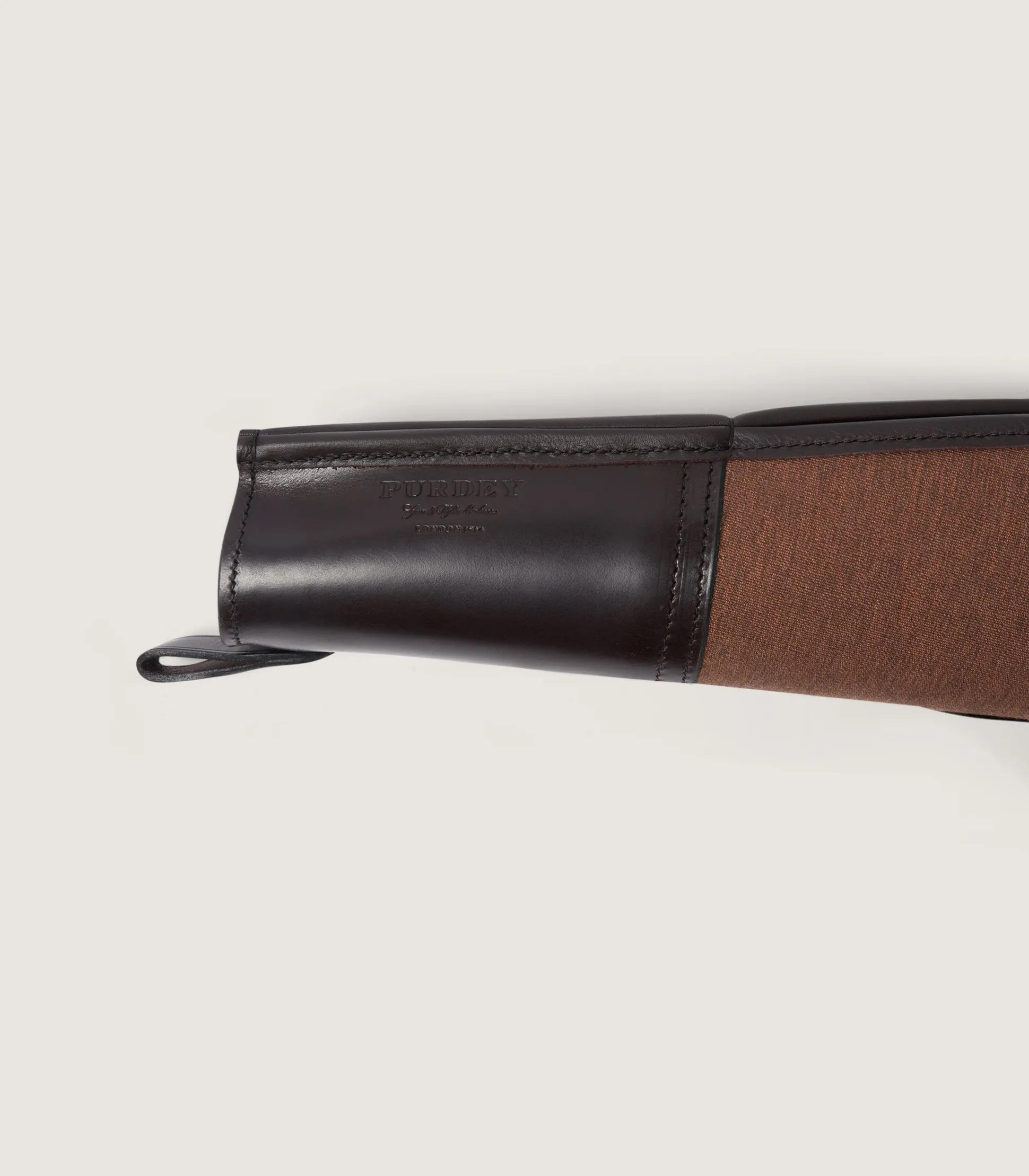 Nettle Canvas Gun Cover In Walnut
