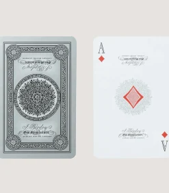 Purdey Engraved Playing Cards In Silver