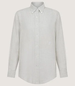 Women's Cotton Cashmere Button Down Shirt