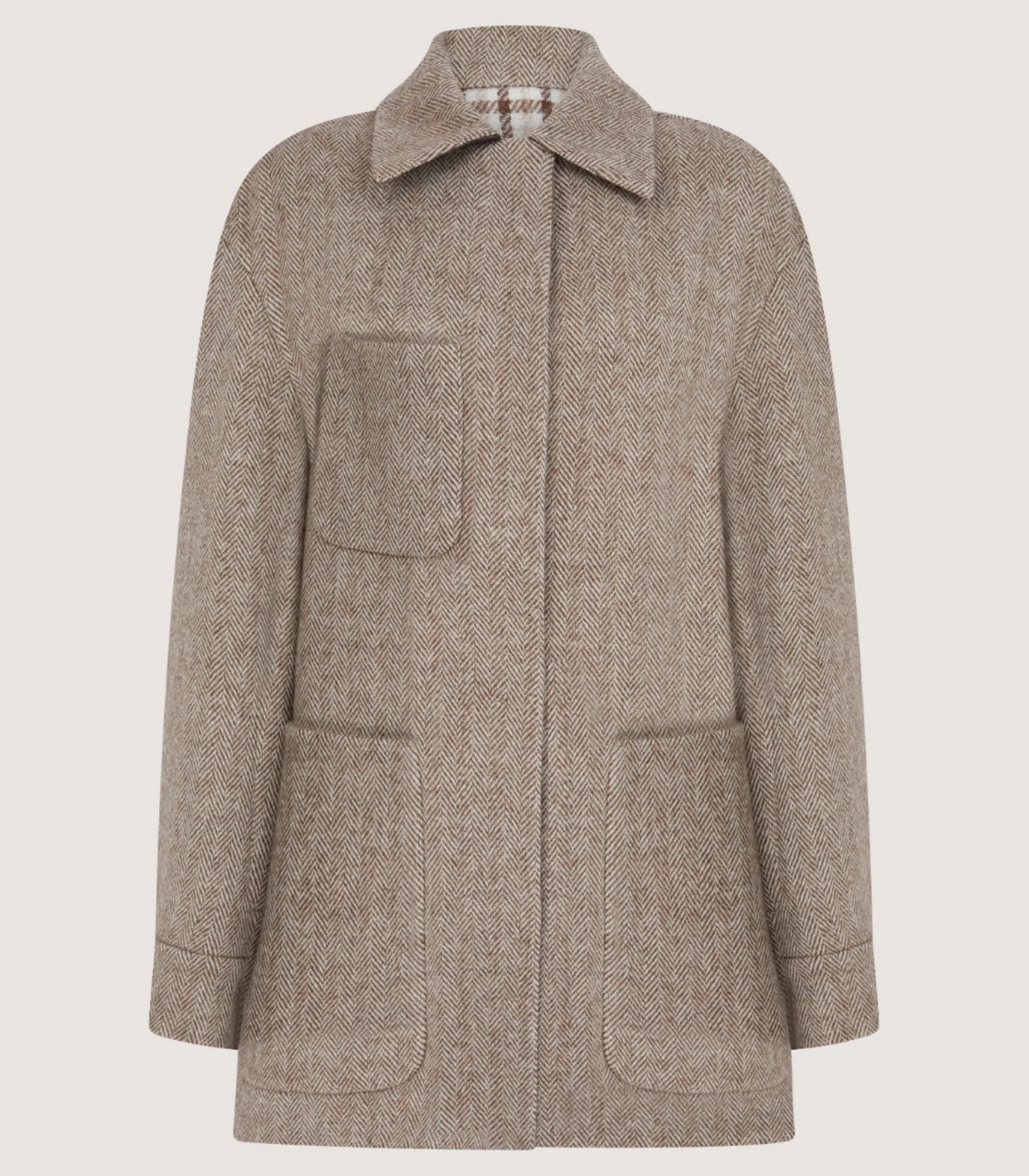Women's Estate Coat in Pebble