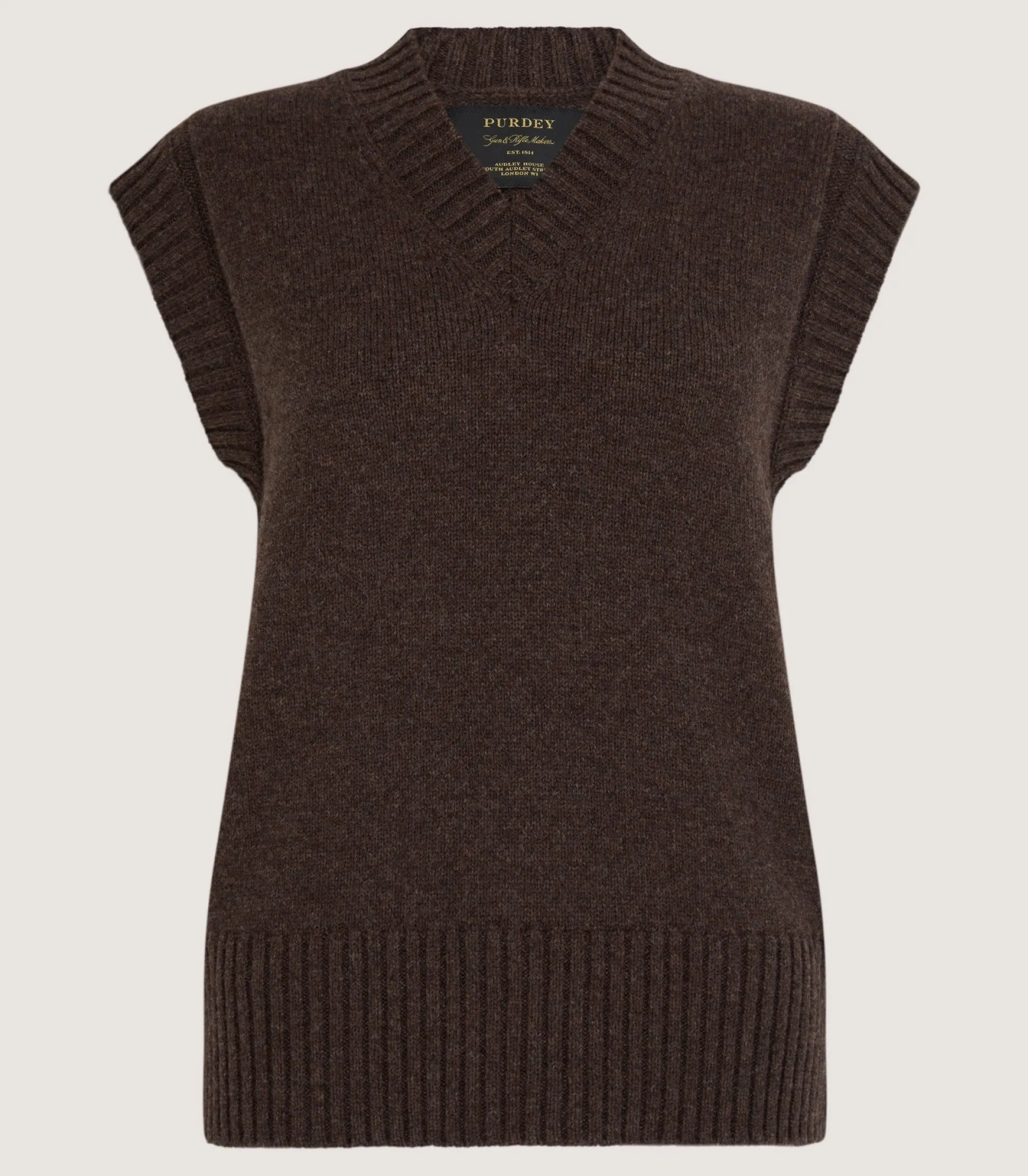 Women's Islay British Outdoor Vest in Walnut