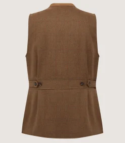 Women's Tech Tweed Sporting Vest In Lomond