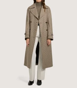 Women's Walnut Hanover Trench Coat