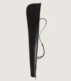 Bridle Leather Gun Cover In Dark Brown