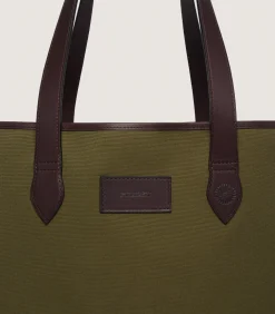 Canvas Tote in Khaki
