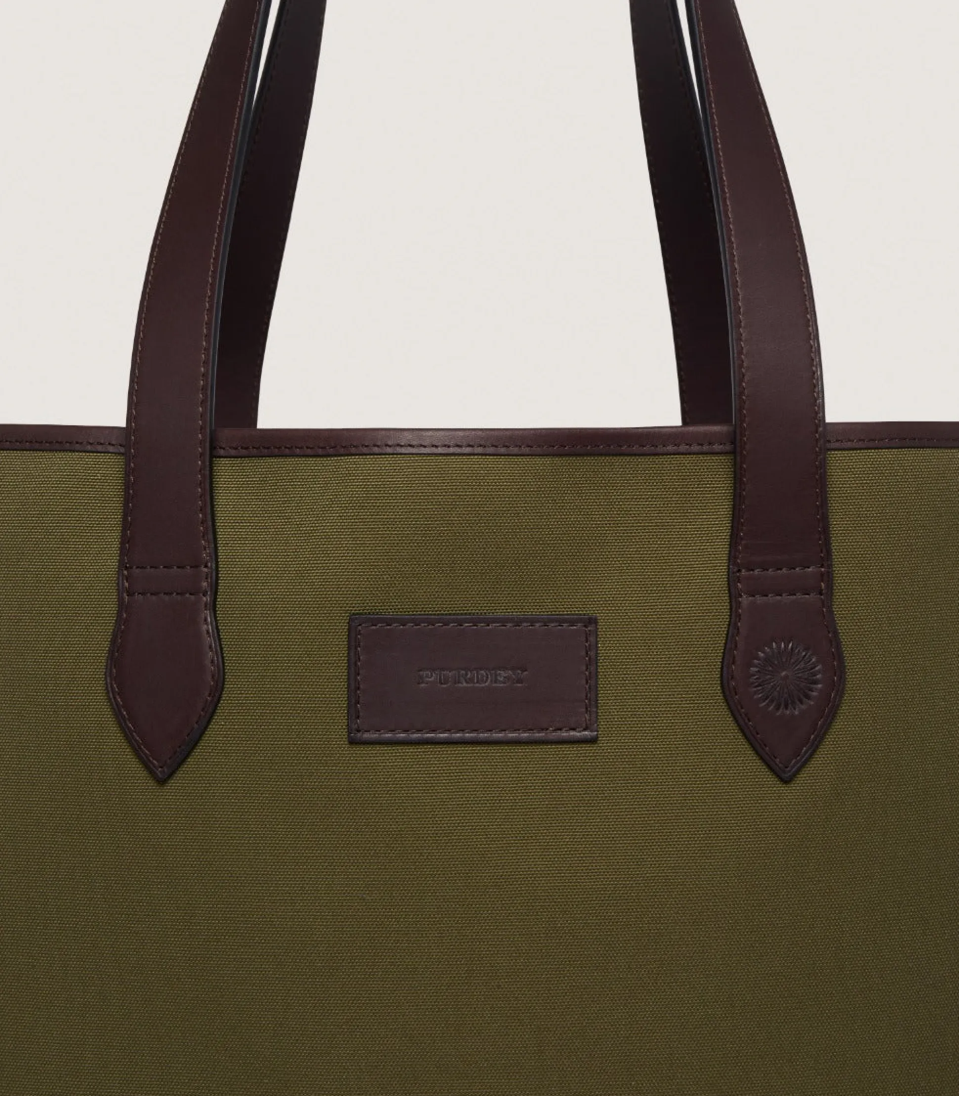 Canvas Tote in Khaki