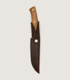 Coldharbour Hunter Knife - 5 inch In Burr Oak