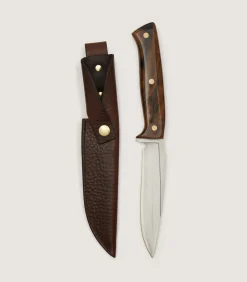 Coldharbour Hunter Knife - 5 inch In Walnut