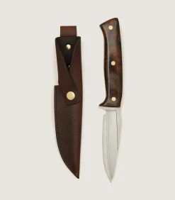 Coldharbour Hunter Knife - 4 inch In Walnut