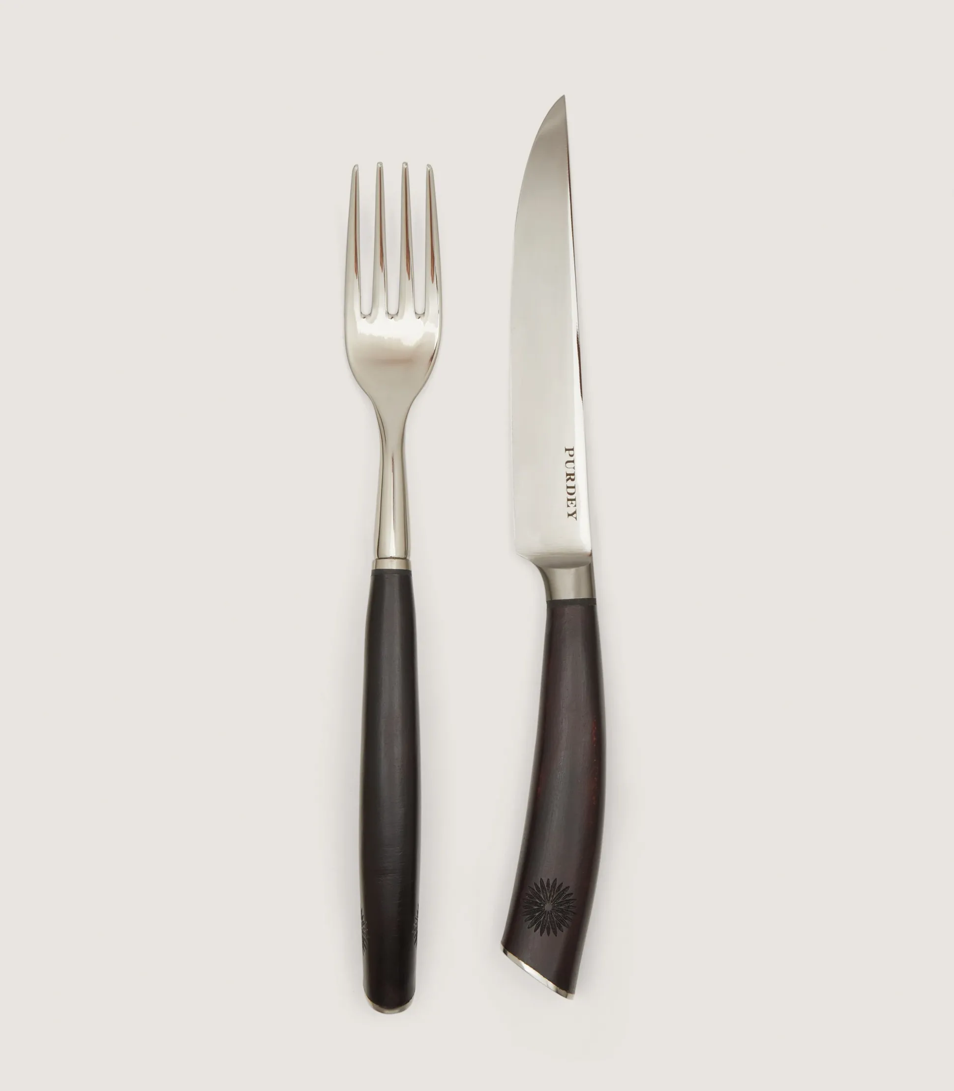 Cutlery Set in Dark Brown