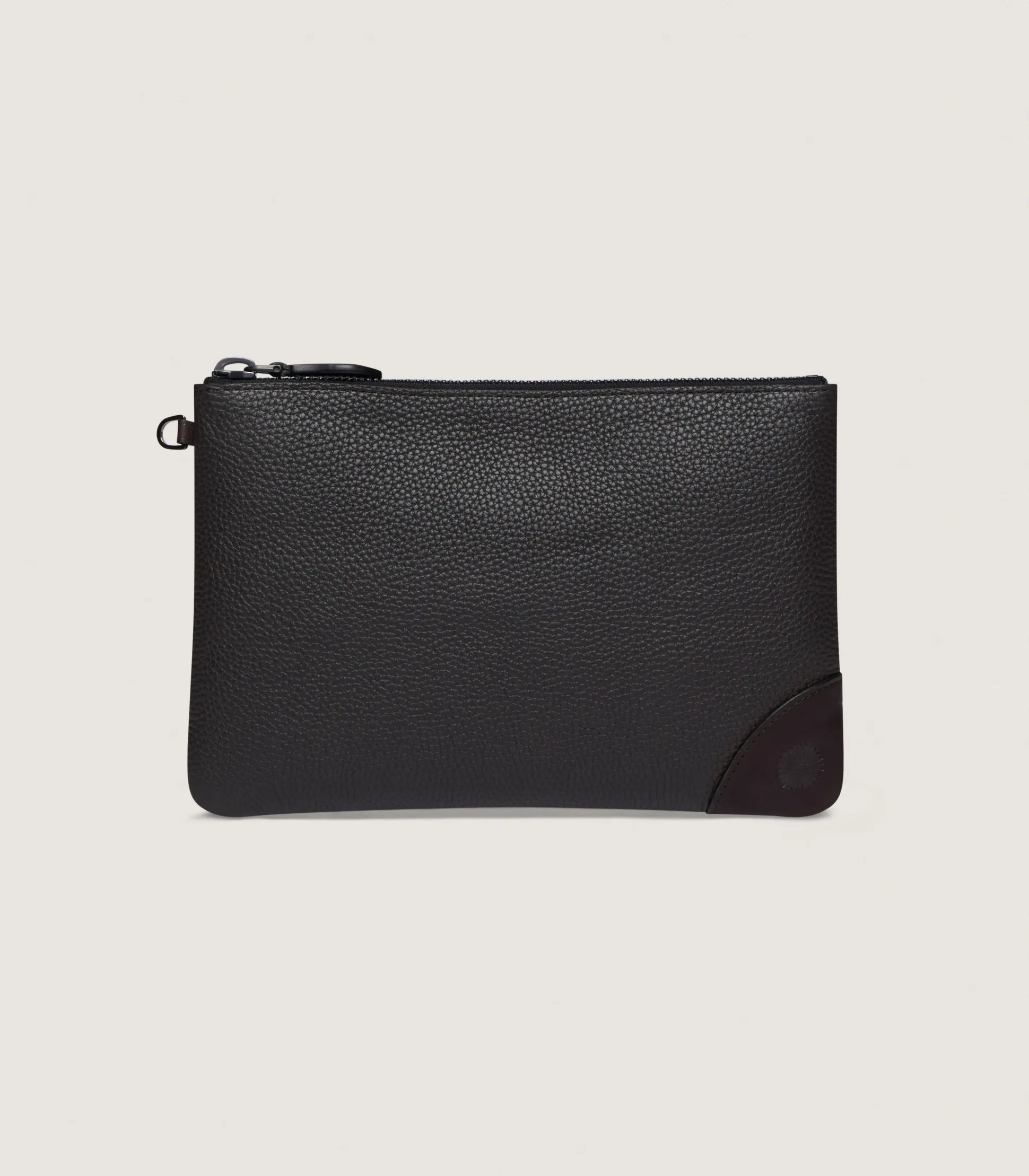 Detachable Pouch in Dark Brown