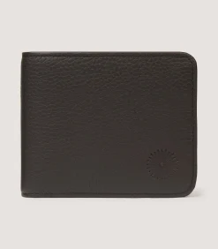 Featherburst Billfold Wallet In Dark Brown