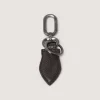 Featherburst Keyring In Dark Brown