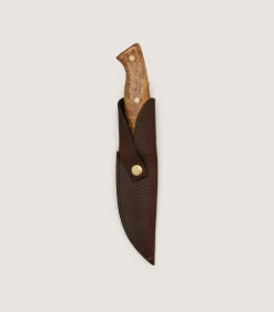 Flagstaff Hunter Knife - 4 inch In Burr Oak