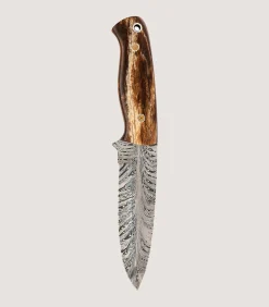 Giraffe Bone Bushcraft Set In Steel