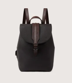 Leather Backpack Ghillie In Dark Brown