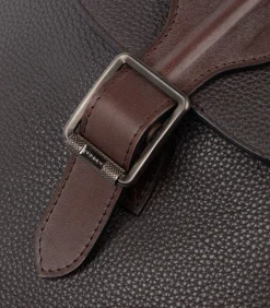 Leather Backpack Ghillie In Dark Brown