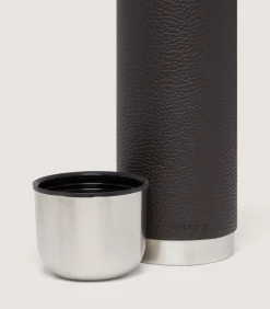 Leather Covered Steel Thermos