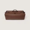 Leather Holdall Suiter Decoy in Cognac