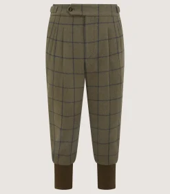 Men's Cashmere Tweed Two Pleat Breek with Storm Cuff in Rannoch