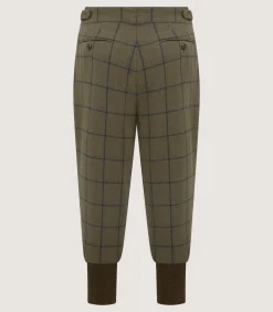 Men's Cashmere Tweed Two Pleat Breek with Storm Cuff in Rannoch