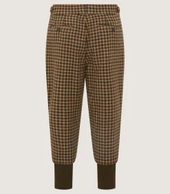 Men's Cashmere Tweed Two Pleat Breek with Storm Cuff in Langshaw