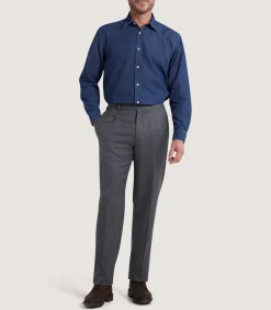 Men's Chambray Shirt in Denim Blue