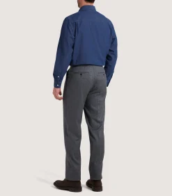 Men's Chambray Shirt in Denim Blue