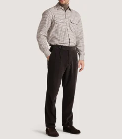 Men's Club Check Double Pocket Shirt