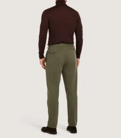 Men's Extra Fine Worsted Cashmere Seamless Turtleneck In Dark Umber