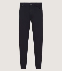 Men's Heavy Cotton Trousers In Navy