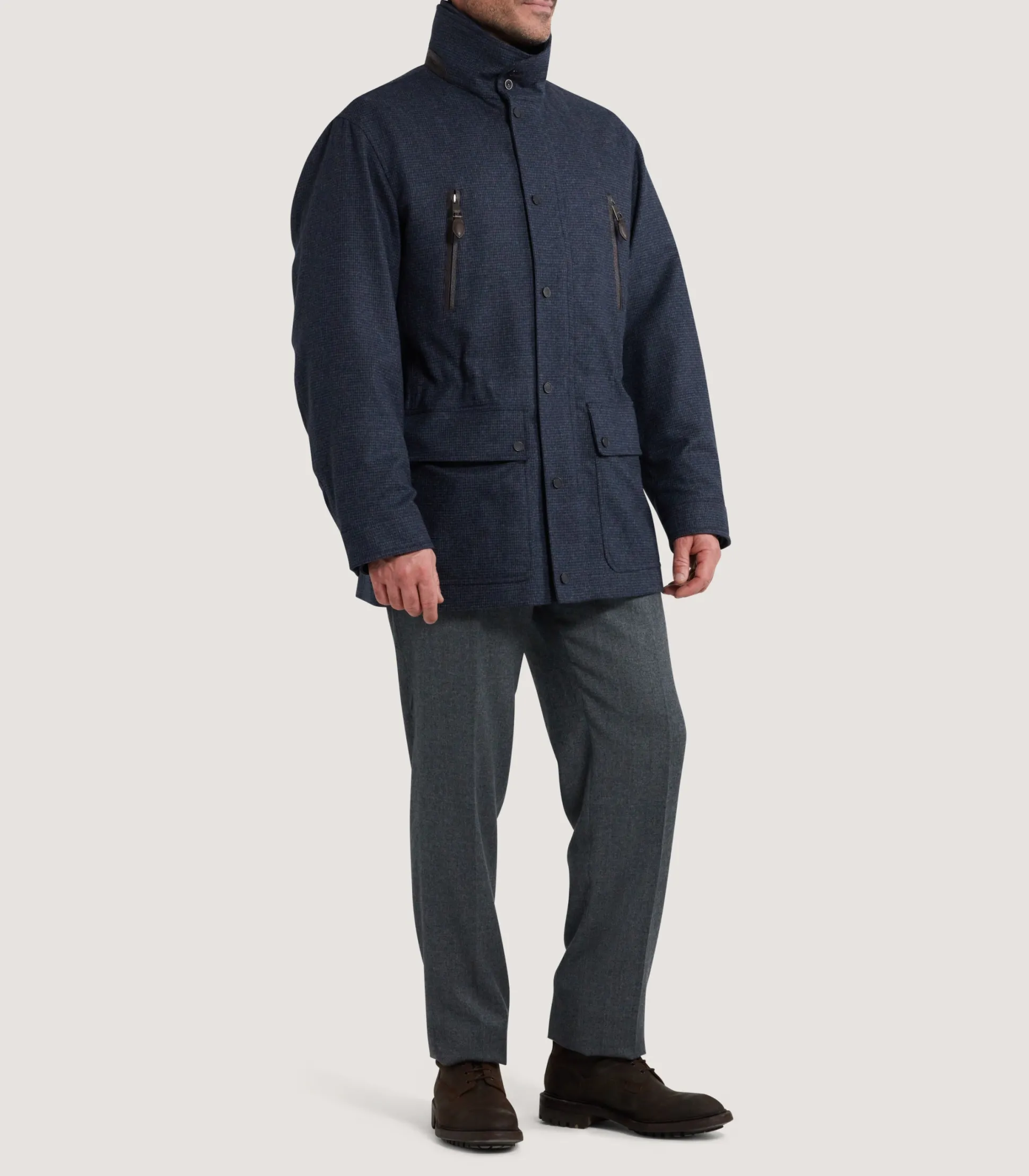 Men's Lancaster Range Coat in Storm