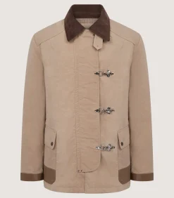 Men's Latch Coat In Khaki