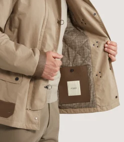 Men's Latch Coat In Khaki