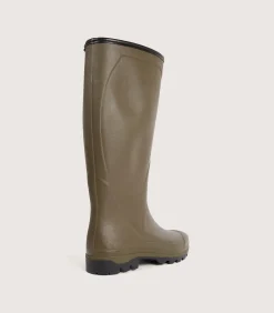 Men's Le Chameau Country Cross Boot In Forest Green