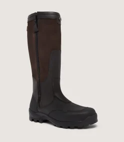 Men's Le Chameau Turenne Fourree Boot In Dark Brown