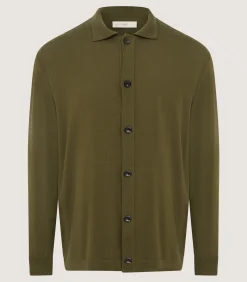 Men's Loden Audley Long Sleeve Polo