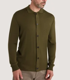 Men's Loden Audley Long Sleeve Polo