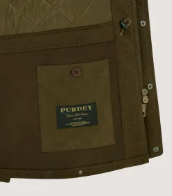 Men's Loden Raglan Field Coat in Loden