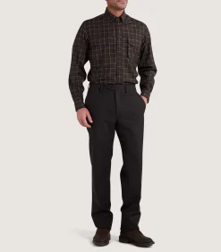 Men's Merino Field Shirt in Loden